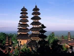 Pagoda Tower in Pura Besakih