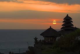 Sunset View from Tanah Lot